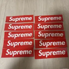 Supreme Box Logo ステッカー 10枚セット
