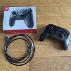 純正 Nintendo Switch Pro プロコン コントローラー