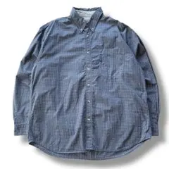 Columbia コロンビア チェック 長袖 ボタンダウンシャツ XL
