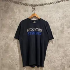 【送料無料】USA古着 HOUSTON STRONG フロントプリント Tシャツ