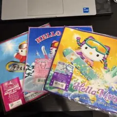 【未開封】ハローキティ 冬季限定タオル 3枚セット