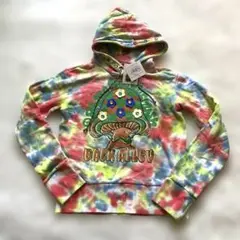新品☆back alley タイダイ染め　デザインパーカー