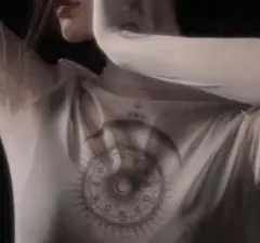メルトザレディ風tattoo tops nudeタトゥートップス インナー星座盤