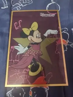 ディズニーストア ディズニーリゾート店 25周年記念 ポストカード　ミニー