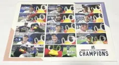 つば九郎　東京ヤクルトスワローズ セルフパチリシールセット 新品　ステッカー