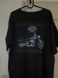 Harley-Davidson バイクTシャツ ブラック