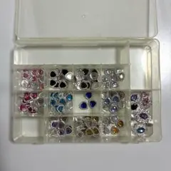 ミニハート ビジューパーツセット