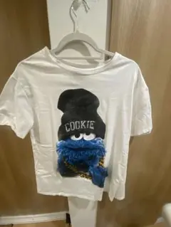 ZARAクッキーモンスター Tシャツ ホワイト