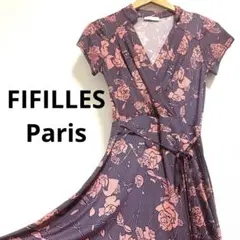 FIFILLES Paris フィフィーユ　ひざ丈ワンピース