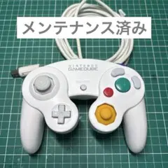 ゲームキューブ　コントローラー　ホワイト　後期
