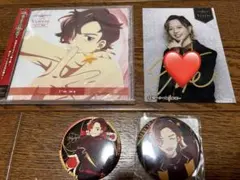 リモートホスト田邊幸輔 CDブロマイド 缶バッジ セット新品