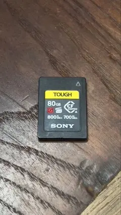 SONY純正　高耐久・高性能カード80GB　SONYミラーレスカメラに最適