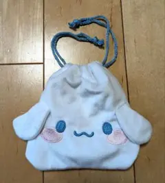 シナモロール ふわふわ巾着袋