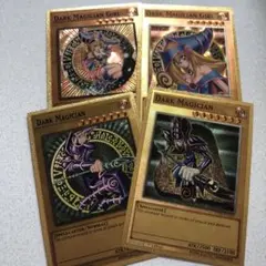 遊戯王　スリーブ1枚　ゴールドレリーフ　ブラックマジシャンガール 4枚