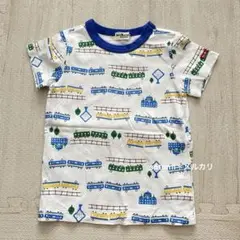 ホットビスケッツ　電車　Tシャツ 100