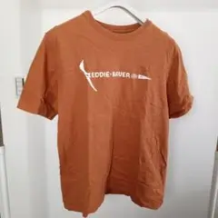 Eddie Bauer オレンジ Tシャツ