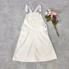 ポールアンドジョー　ポンポネット　ヌネット刺しゅうサロペット　猫刺繍