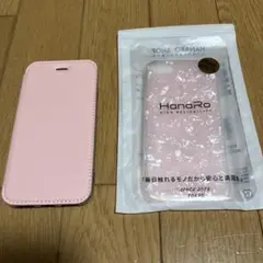 iPhoneSEケース　ピンク　2個セット