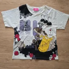 東京ディズニーリゾート 美女と野獣 Tシャツ Mサイズ
