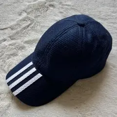 adidas アディダス ネイビー メッシュキャップ サイズ54〜57