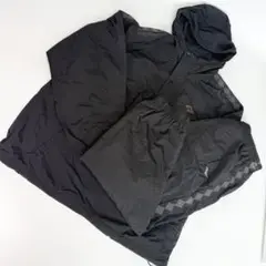 美品　舐達麻 BUDSPOOL 麻家紋 ナイロンセットアップ　ジャケット