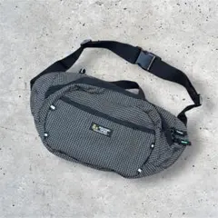mountain range ボディバッグ ウエストバッグ 格子柄 アウトドア