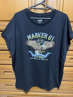 【タグ付き】kitson MARKER 61 イーグルプリント Tシャツ LL