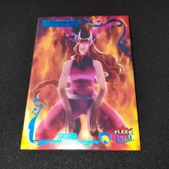 UD マーベル マトリアークス サタナ ブルーパラレルカード
