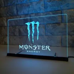 No.N007-2 A4 モンスターエナジー LED ネオン サイン 看板