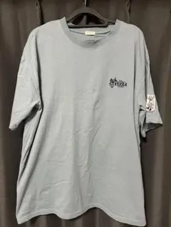 noannu ピザレコード Tシャツ ブルー系