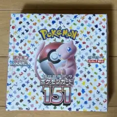 ポケモンカード 151 BOX シュリンク付き