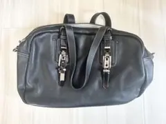 【美品】Falchi New York ハンドバッグ ブラック