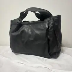 【値下げ中】 michiamo ミキアモ　ハンドバッグ レザー 仔牛革