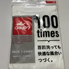 【新品】Tシャツ　白　CAMP7 ライトオン