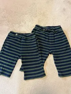 F.O.KIDS ボーダーパンツ　140&120 セット　お揃い