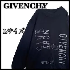 【入手困難】GIVENCHY ジバンシー ゴルフ Lサイズ 黒 刺繍 トレーナー