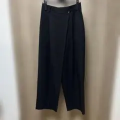 ポプリン 2タック ラップパンツ Mサイズ
