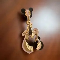 本日のみ出品★ミッキーマウス ギターピンバッジ　ディズニーランド