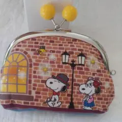 スヌーピー小樽限定がま口　新品！