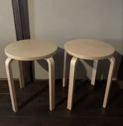 左の椅子