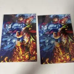 【新品】鬼滅の刃　映画特典　2枚セット　無限城編