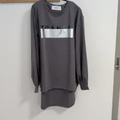 【お値下げ】試着のみ、ほぼ新品　BIGロンTシャツロゴ入り
