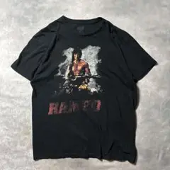 O38古着80sランボー RAMBO リプロMovieTシャツ