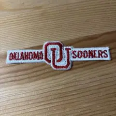 Oklahoma Sooners 刺繍アイロンパッチ