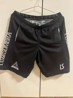 LUZ e SOMBRA トップチーム　ブラックハーフパンツ M