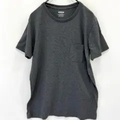 ナノユニバース　Lサイズ グレー Tシャツ　半袖　夏服　シンプル　無地