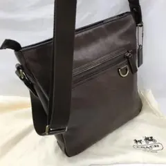 5817 COACH レザー ブリーカー フィールド バッグ