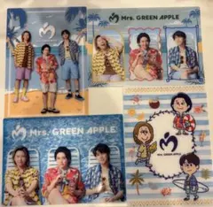 ミセスグリーンアップル ローソンオリジナル ビジュアルシート4種セット