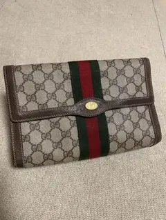 GUCCIシェリーライン クラッチバック