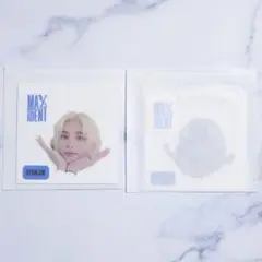 ヒョンジン◆スキズ StrayKids MAXIDENT フェイスステッカー2枚